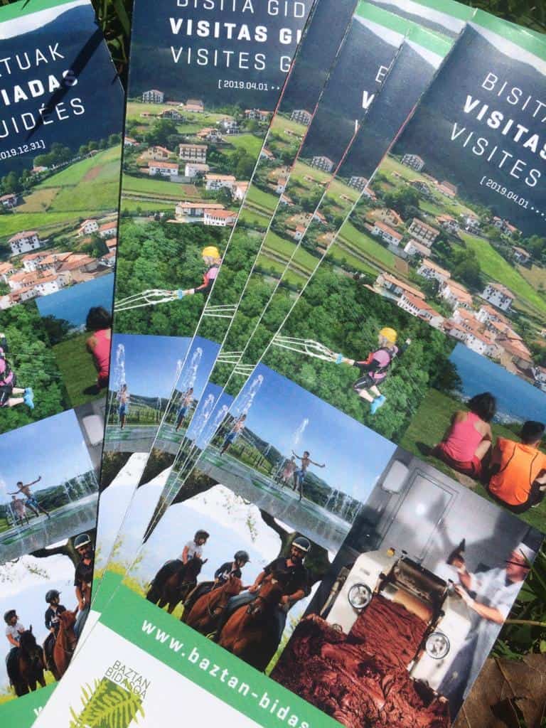 Visitas guiadas Baztan y Bidasoa 2019, pueblos, gastronomía, talo, txistorra, chocolate, Vía verde del Bidasoa