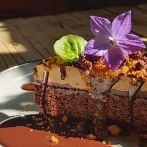 tarta de txokolate y moka. Donamaria'ko