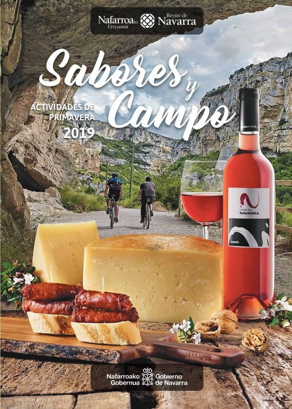 Sabores y campo, campaña de Turismo Navarra. Primavera 2019