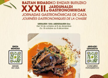 XXXII. Jornadas Gastronómicas de Caza de Baztan-Bidasoa